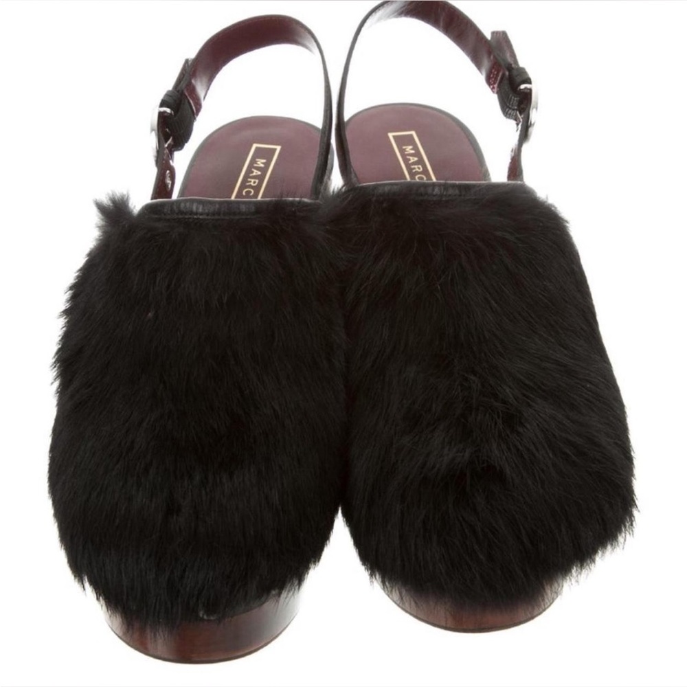 Marc Jacobs Liya Fur Clog - Picture 3 of 4